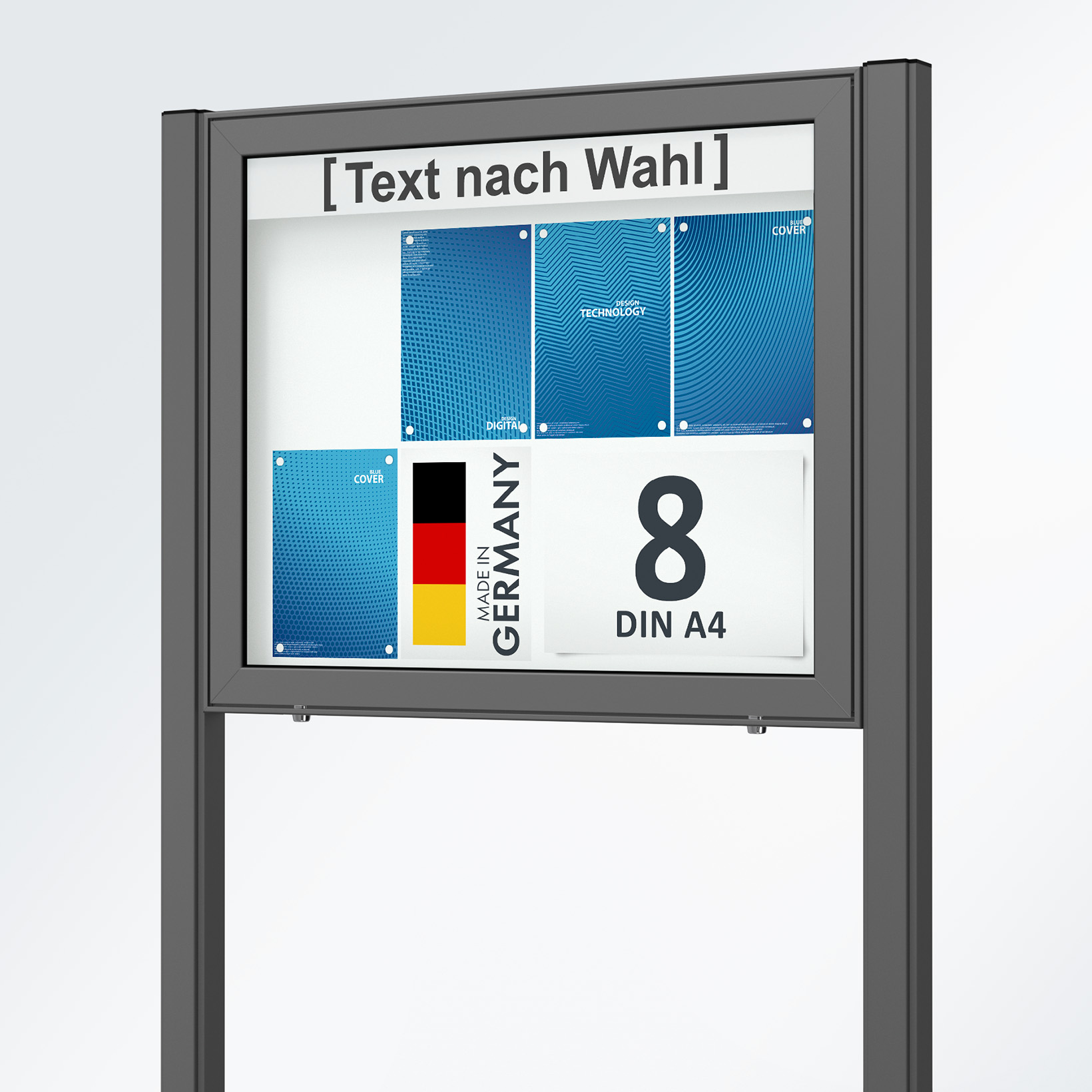 Sichttafel, Pinnwand, DIN A4, Anzeige, Posterständer